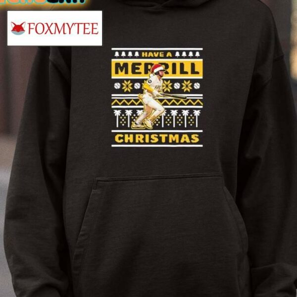 2024 Padres Have A Merrill Christmas Shirt Giveaway