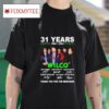 Years Wilco Thank You For The Memories Tshirt