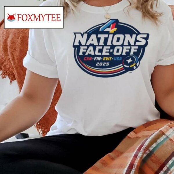 4 Nations Face – Off 2025 Montreal And Boston Shirt