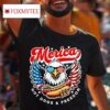A Patriotic Bald Eagle Merica Hot Dogs And Freedom Tshirt