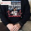 Aaron Judge All Star Game Started Al Outfielder Top Vote Getter Shirt