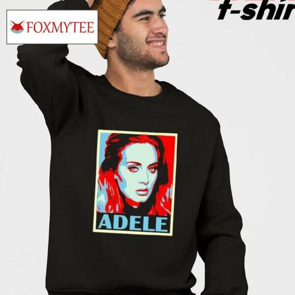 Adele Portrait Pattern Hope Shirt