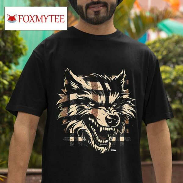 Aew Mjf Lone Wolf Logo Tshirt