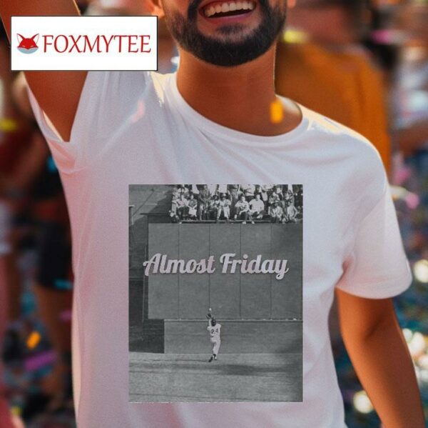 Almost Friday The Catch Rip Willie Mays S Tshirt
