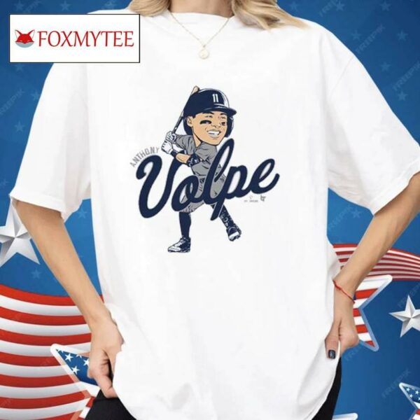 Anthony Volpe Caricature Shirt