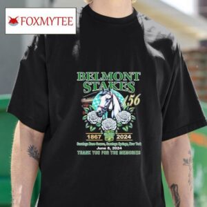 Belmont Stakes Thank You For The Memories Tshirt