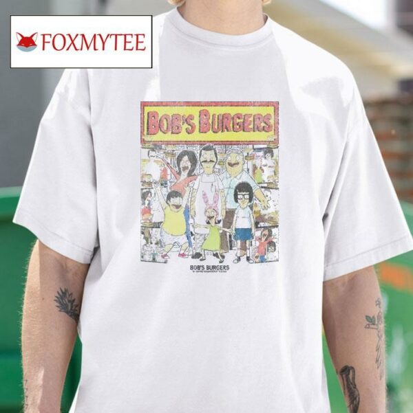 Bobs Burgers Cartoon Character Tshirt
