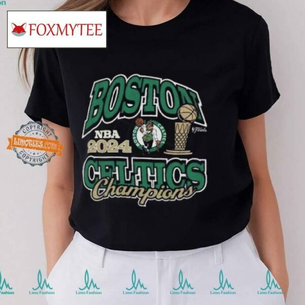 Boston Celtics '47 Women's 2024 Nba Finals Champions Trophy Franklin T Shirt