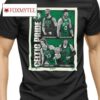 Boston Celtics Celtic Pride Brown Tatum Bird Pierce Cartoon Shirt