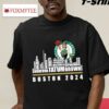 Boston Celtics Names Skyline City 2024 Shirt