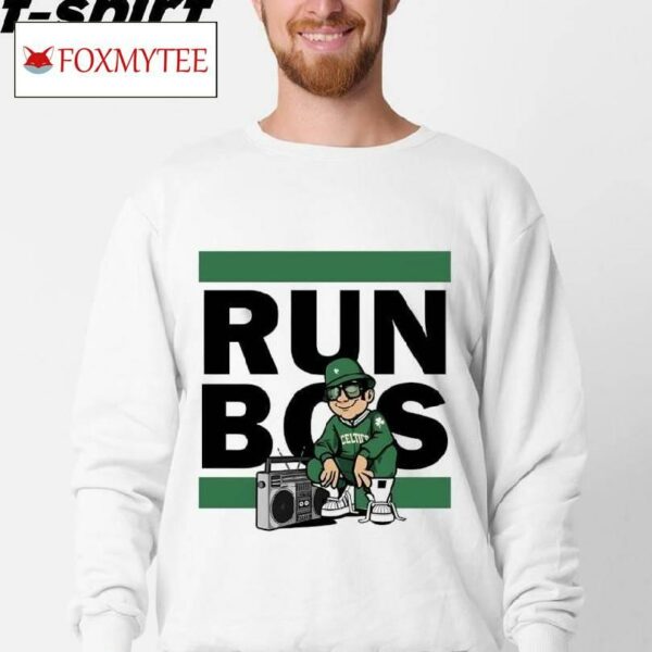 Boston Celtics Run Bos Hoops Shirt