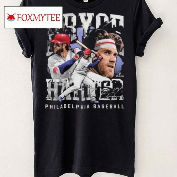 Bryce Harper Philadelphia Phillies Vintage Signature Shirt