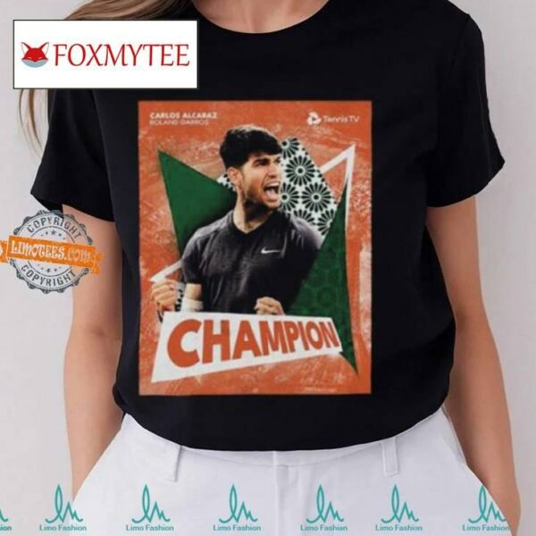Carlos Alcaraz Victory Over Zverev To Win Roland Garros 2024 Classic T Shirt