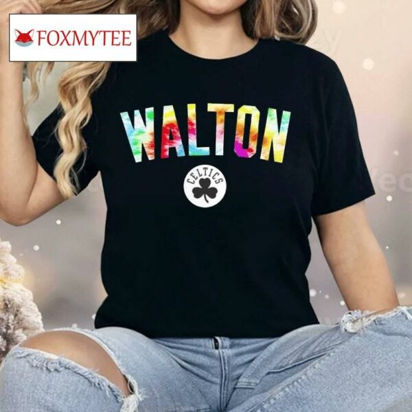 Celtics Bill Walton Tie-dye Shirt