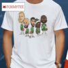 Celtics Jayson Tatum Jrue Holiday Derrick White Jaylen Brown Basketball 2024 Shirt