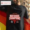 Champion Tennessee Volunrs College World Series Champions Tshirt
