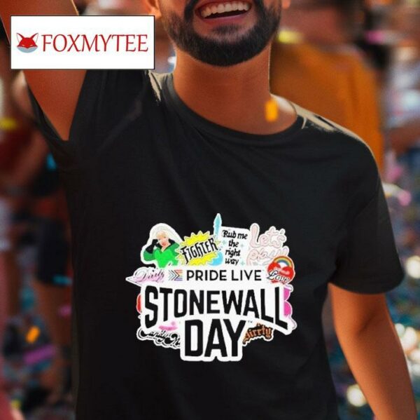 Christina Aguilera Pride Live Stonewall Day Tshirt
