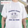 Country Toads Take Me Home Frog Tshirt