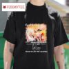 Cyndi Lauper Th Anniversary Thank You For The Memories Signature Tshirt