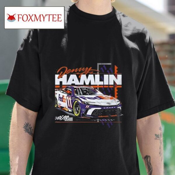 Denny Hamlin Joe Gibbs Racing Fedex Tshirt