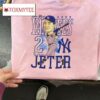 Derek Jeter New York Yankees Signature Caricature T Shirt
