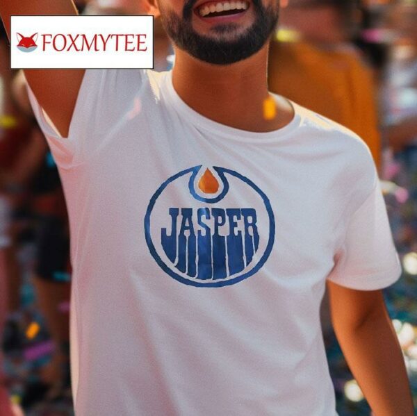 Edmonton Oilers Logo Jasper Tshirt