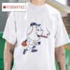 Exclusive Mr Met Cartoon New York Mets Mlb Mascot Smoke S Tshirt