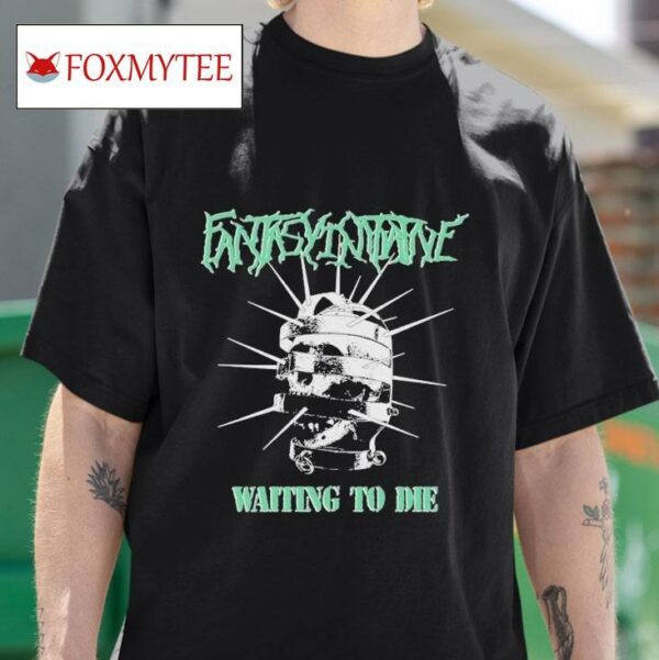 Fantasy Initiative Waiting To Die Skull Cage S Tshirt