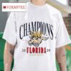 Florida Panthers Champions Year Of The Ra Tshirt