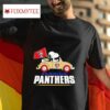 Florida Panthers Fan Love Stanley Cup Champions With Snoopy Tshirt