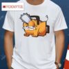 Garfield Pochita Chainsaw Shirt