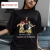 Hall Of Fame Hank Williams Jr Thank You For The Memories Signature Tshirt
