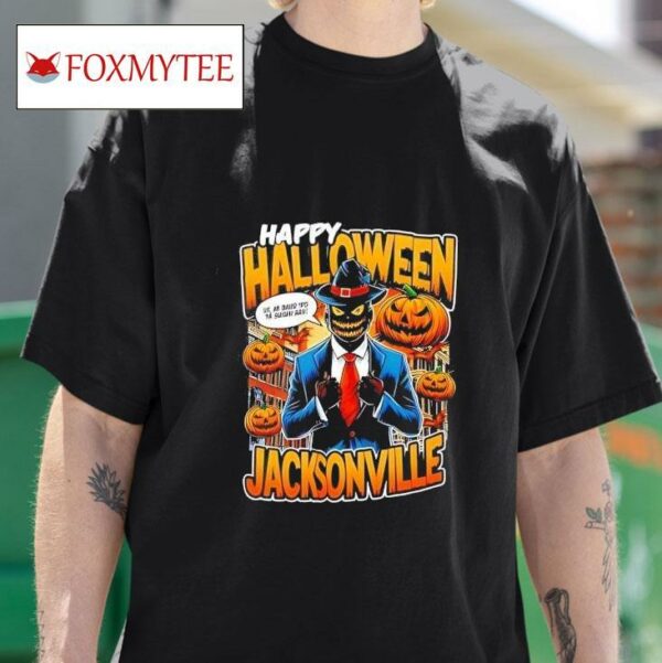 Happy Halloween Jacksonville Pumpkin Tshirt