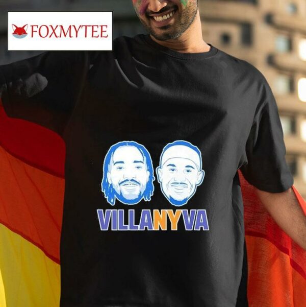 Jalen Brunson And Reggie Miller Villanyva New York Knicks Tshirt