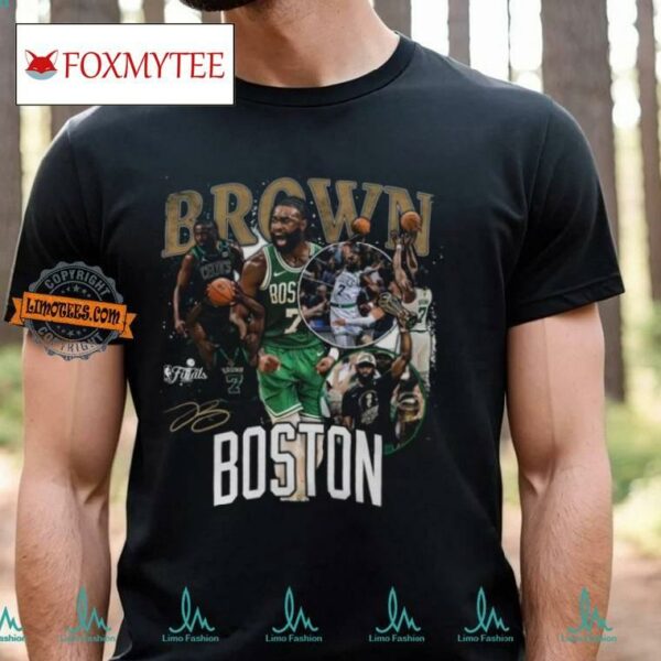 Jaylen Brown Boston Celtics Stadium Essentials Unisex 2024 Nba Finals Champions Crossroads T Shirt