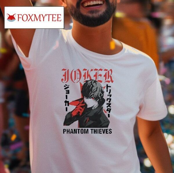Joker Phantom Thieves Comic Tshirt