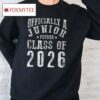 Ly A Junior Future Class Of 2026 Back To School T Shirt