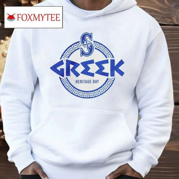 Mariners Greek Heritage Day Shirt Giveaway 2024 Shirt