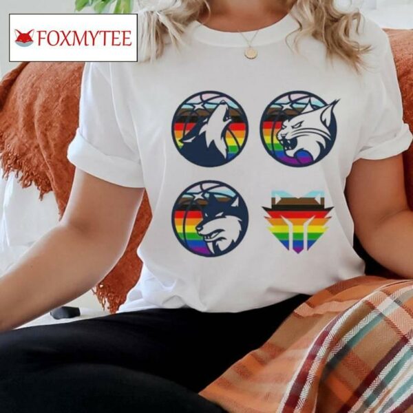 Minnesota Timberwolves Happy Pride Month Celebrating Our Lgbtq Community T Shirt