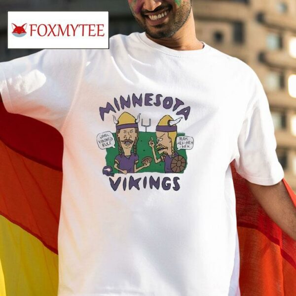Minnesota Viking Football Beavis And Butt Head Tshirt