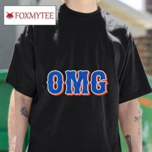 New York Mets Omg Logo S Tshirt
