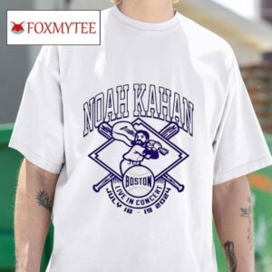 Noah Kahan Boston Live In Concert S Tshirt