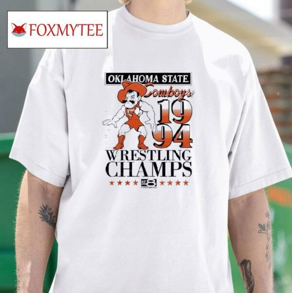 Oklahoma State Wrestling Champs Tshirt