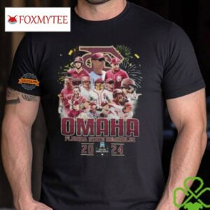 Omaha Florida State Seminoles 2024 College World Series T Shirt