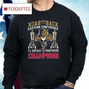 Panthers Back To Back Eastern Conference Champs 2024 Shirt