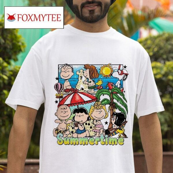 Peanuts Characters Summertime Tshirt