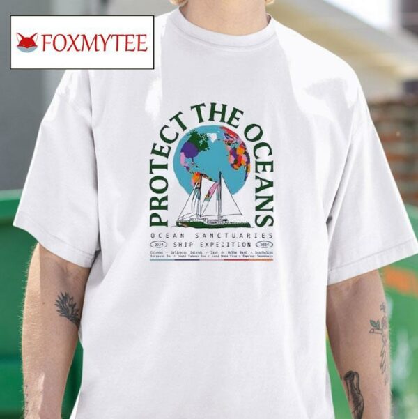 Protect The Oceans Sanctuaries Ship Expedition Tshirt