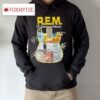 R.e.m Band 45th Anniversary Collection Guitar Signatures Shirt