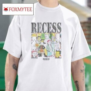 Recess Cartoon Character Tshirt