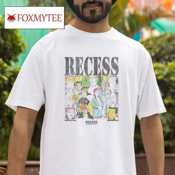 Recess Cartoon Character Tshirt